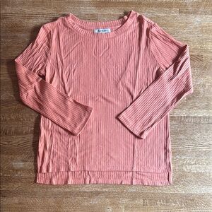 Girls Old Navy lightweight long sleeve knit top size large 10-12